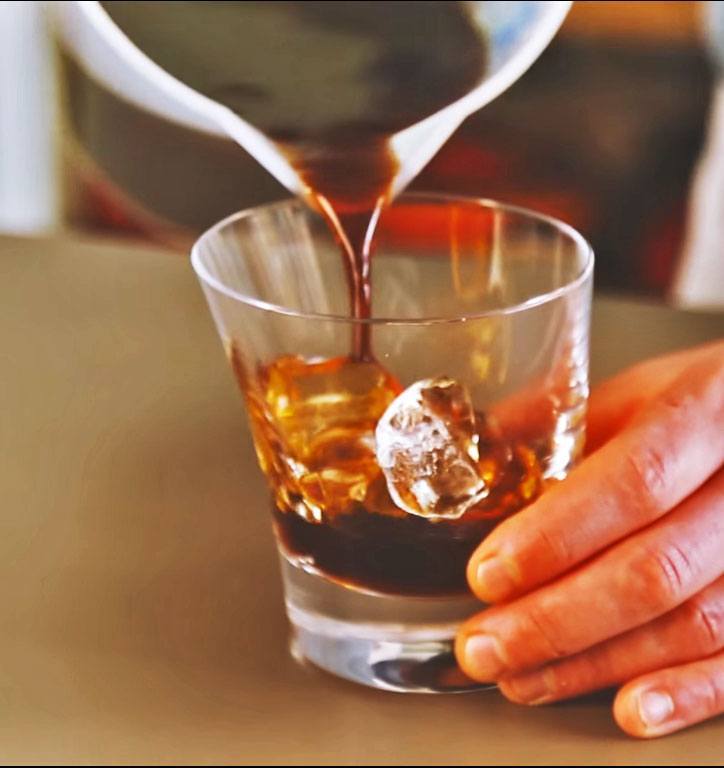 Tasty cold brew coffee